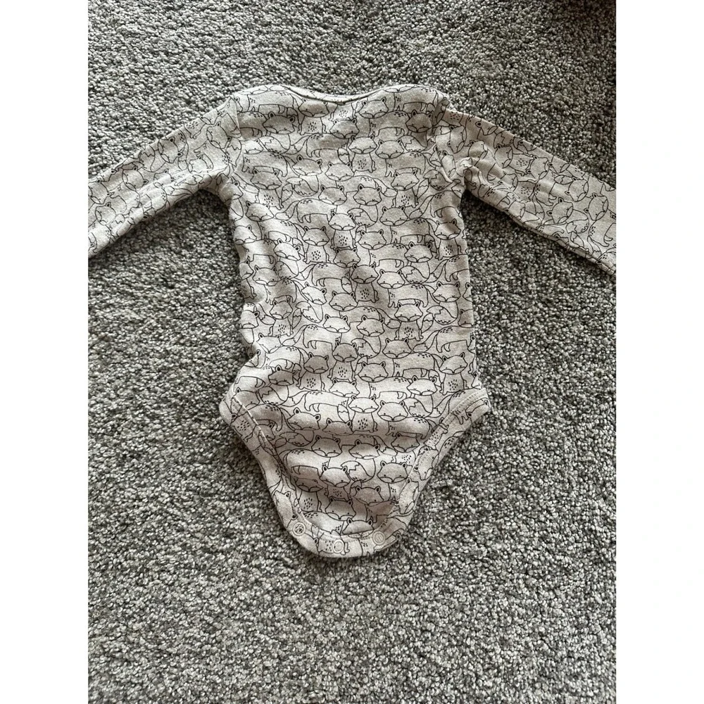 Carter's Child of Mine Baby Fox Camo Fleece Sleeper and Bodysuit SET0-3 Months